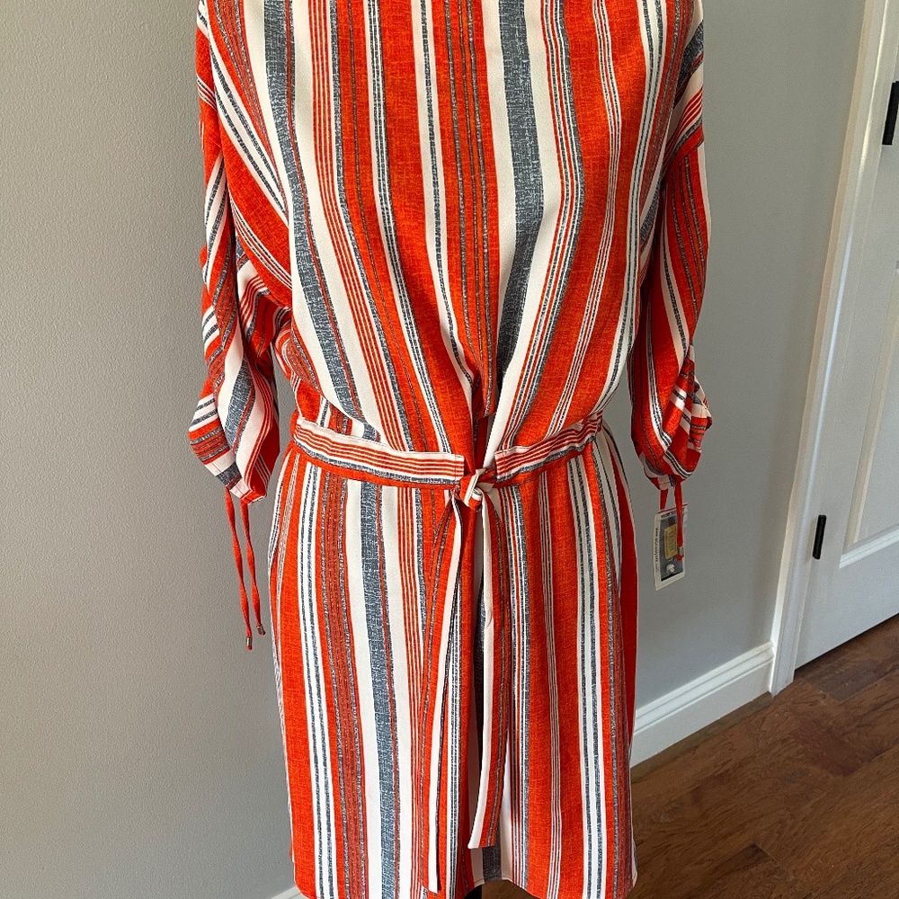 ECI Ruched waist dress